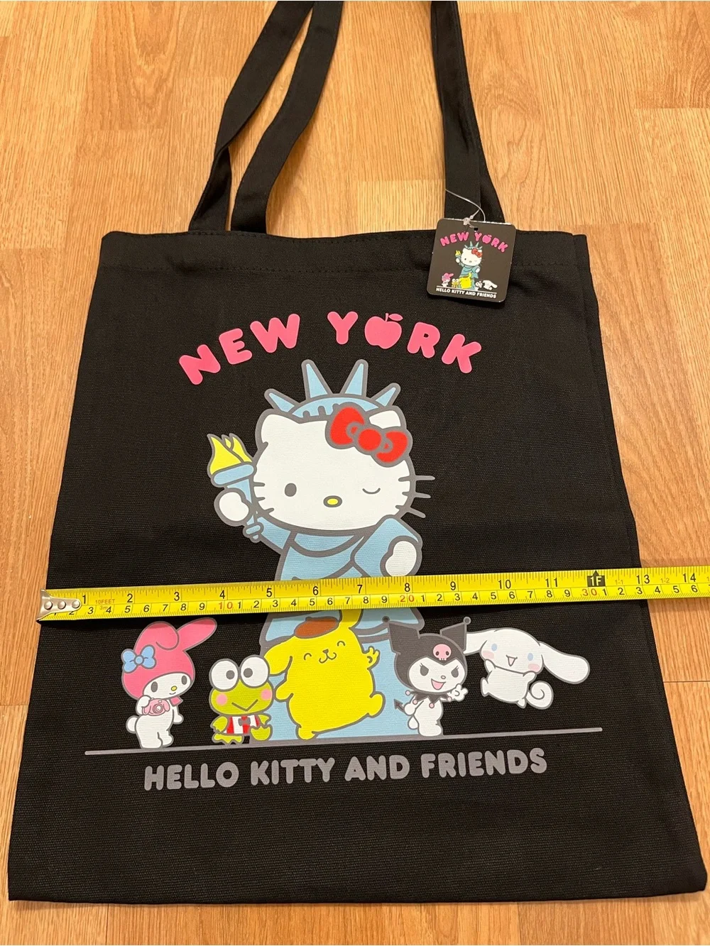 Hello Kitty & Friends New York Limited Edition Tote Bag – Black – NWT